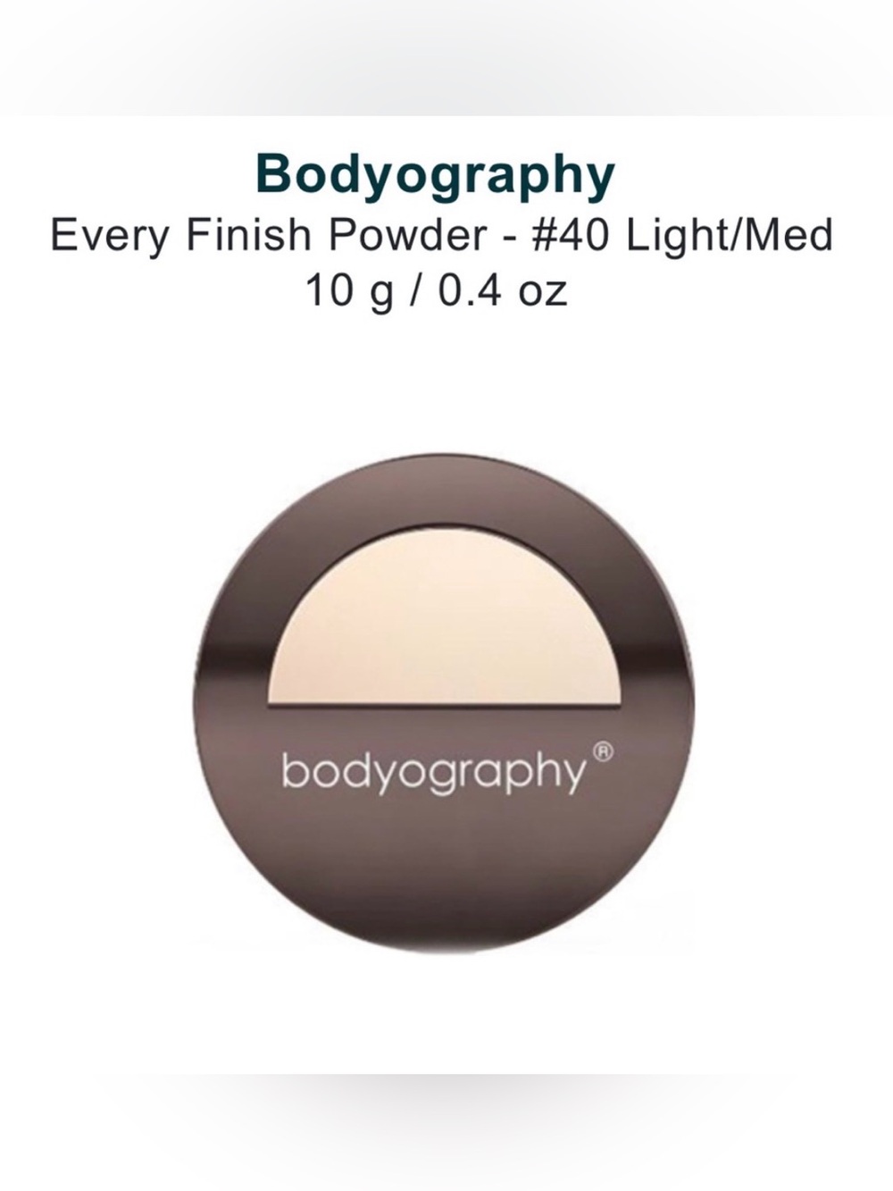 Bodyography Every Finish Powder #40 Light / Medium